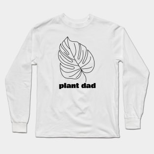 Farmer Dad House Plants Green Thumb Long Sleeve T-Shirt